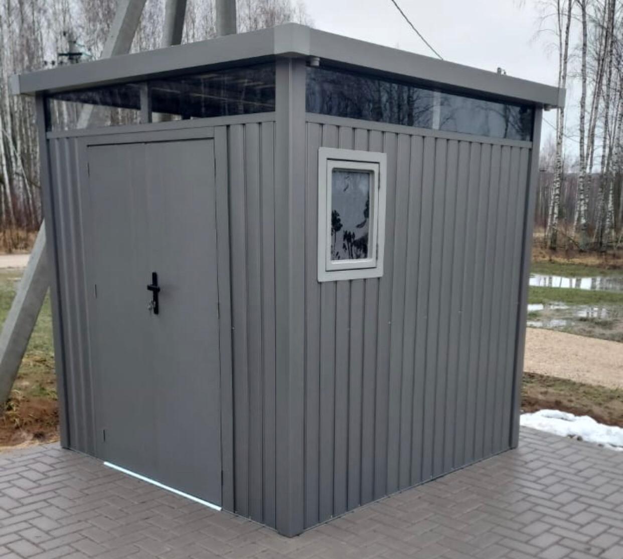 Сарай металлический BlackFox Avantgarde 4,4 м2 2,3x2,3х2,2 м